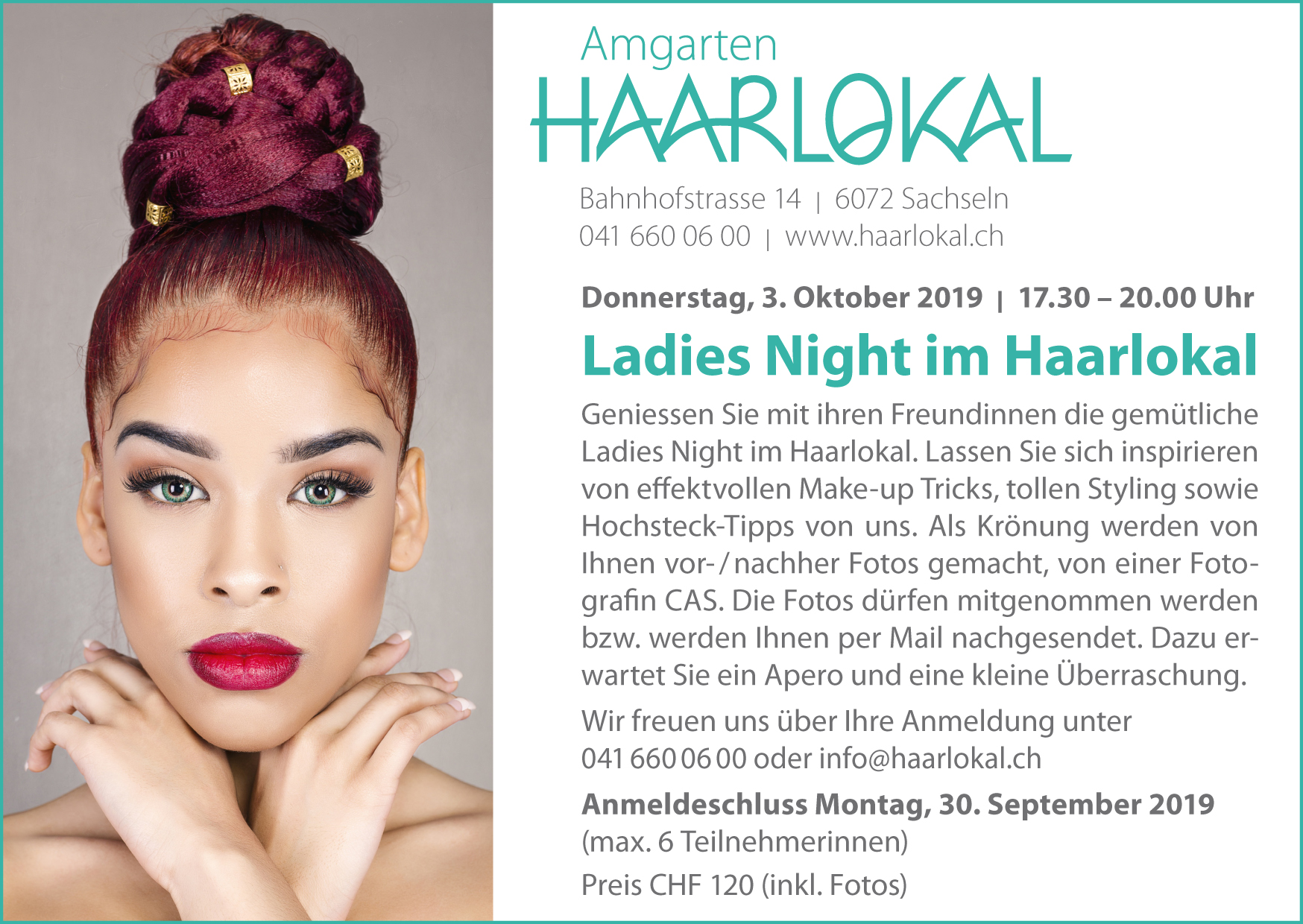 2019 Haarlokal LadiesNight insta